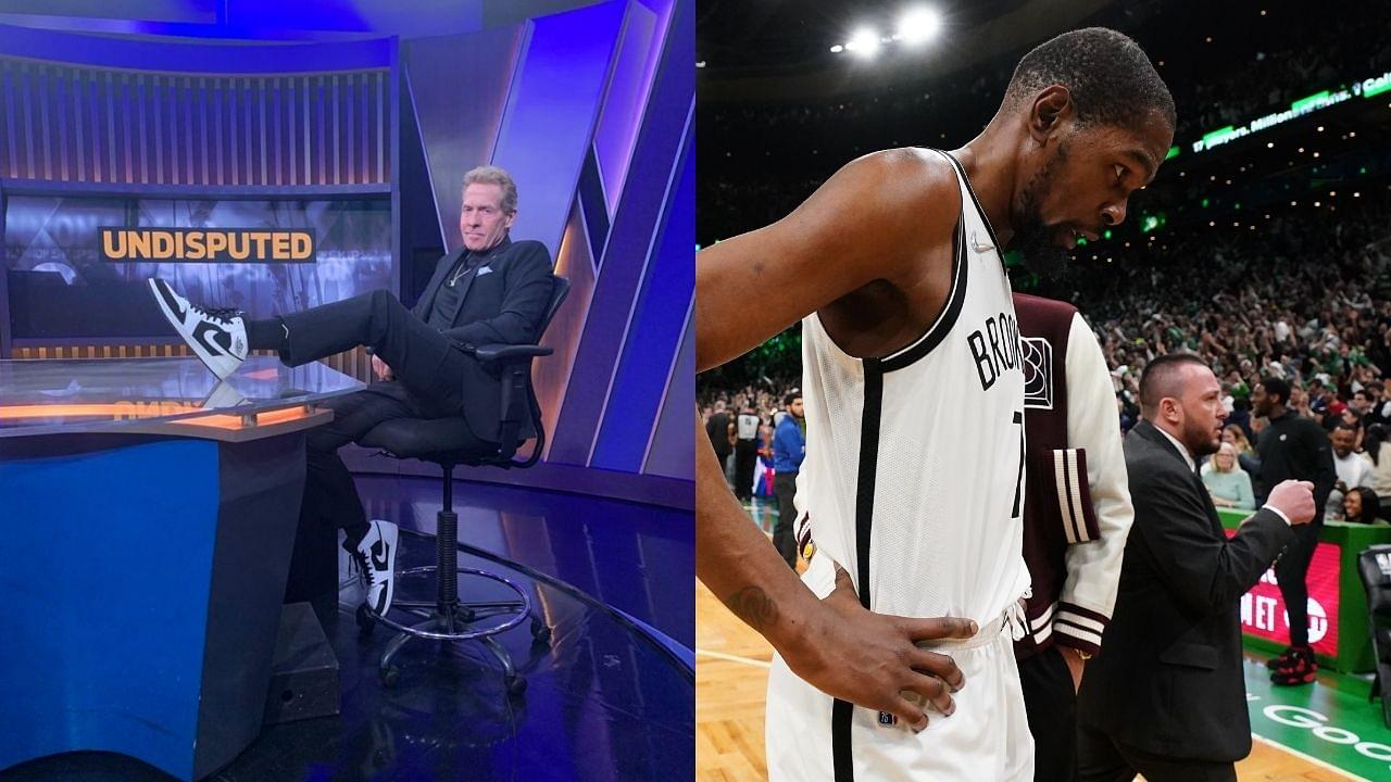 "Tonight he was Kevin Can't-Do-Rant": Skip Bayless goes on a rant against the Nets superstar post his poor performance in Game Two against Celtics
