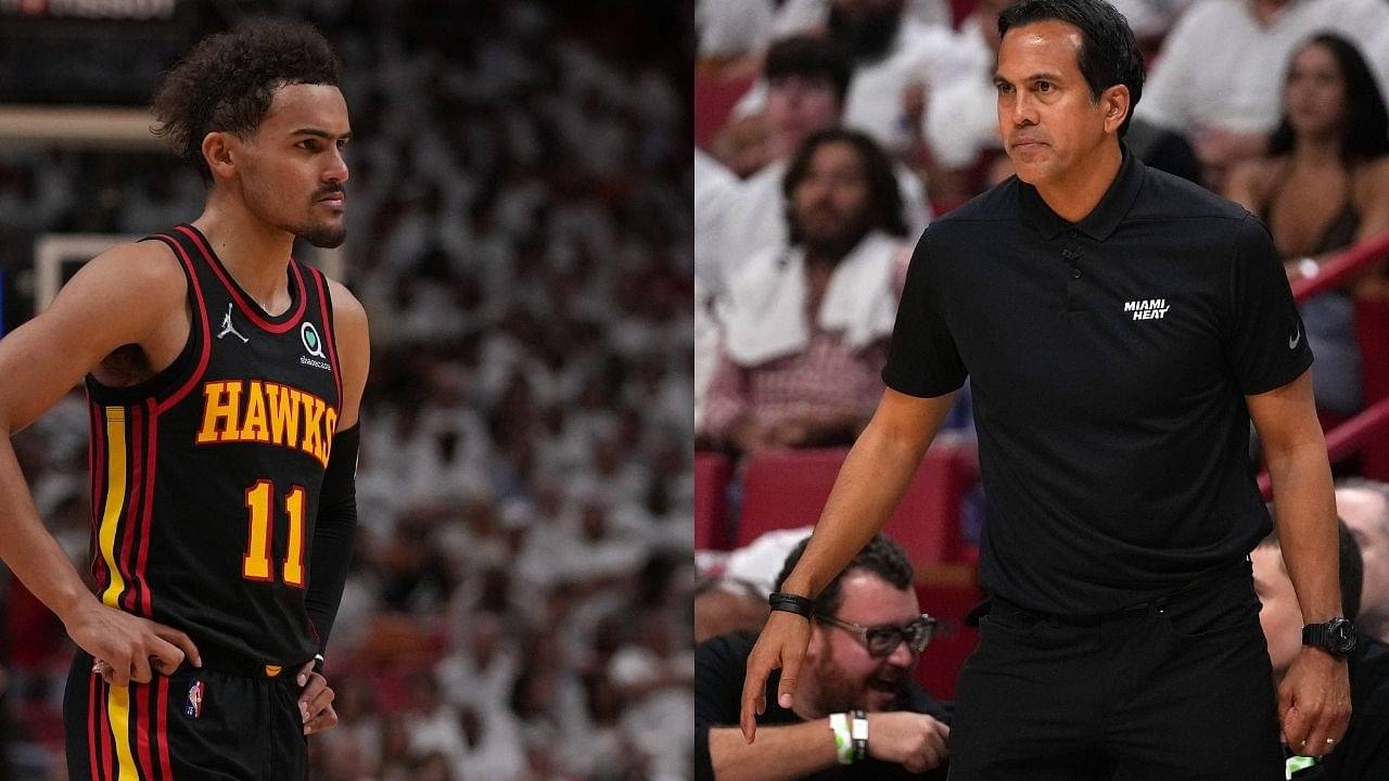 "It's probably been my most fun and challenging series, playing that chess match game with Coach Spo": Trae Young on being down 0-2 against the Heat
