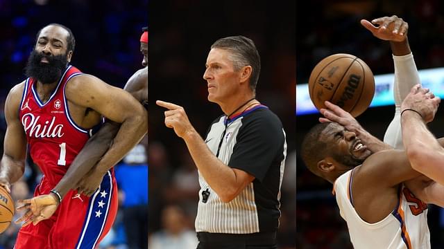 "NBA needs to investigate Scott Foster!": Chris Paul and James Harden are nearly winless in games he has officiated, NBA Twitter asks for action