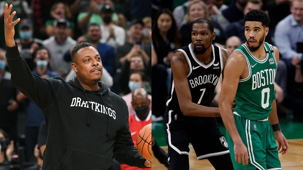 “Jayson Tatum is surpassing Kevin Durant in NBA hierarchy right before our eyes!”: Paul Pierce makes BOLD prediction as Nets superstar has another shocking performance against Celtics