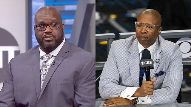 “Kenny, if you try to be funny on TV again, I’m putting these paws on you”: Shaq threatens Kenny Smith on NBAonTNT for questioning him on coming to set late