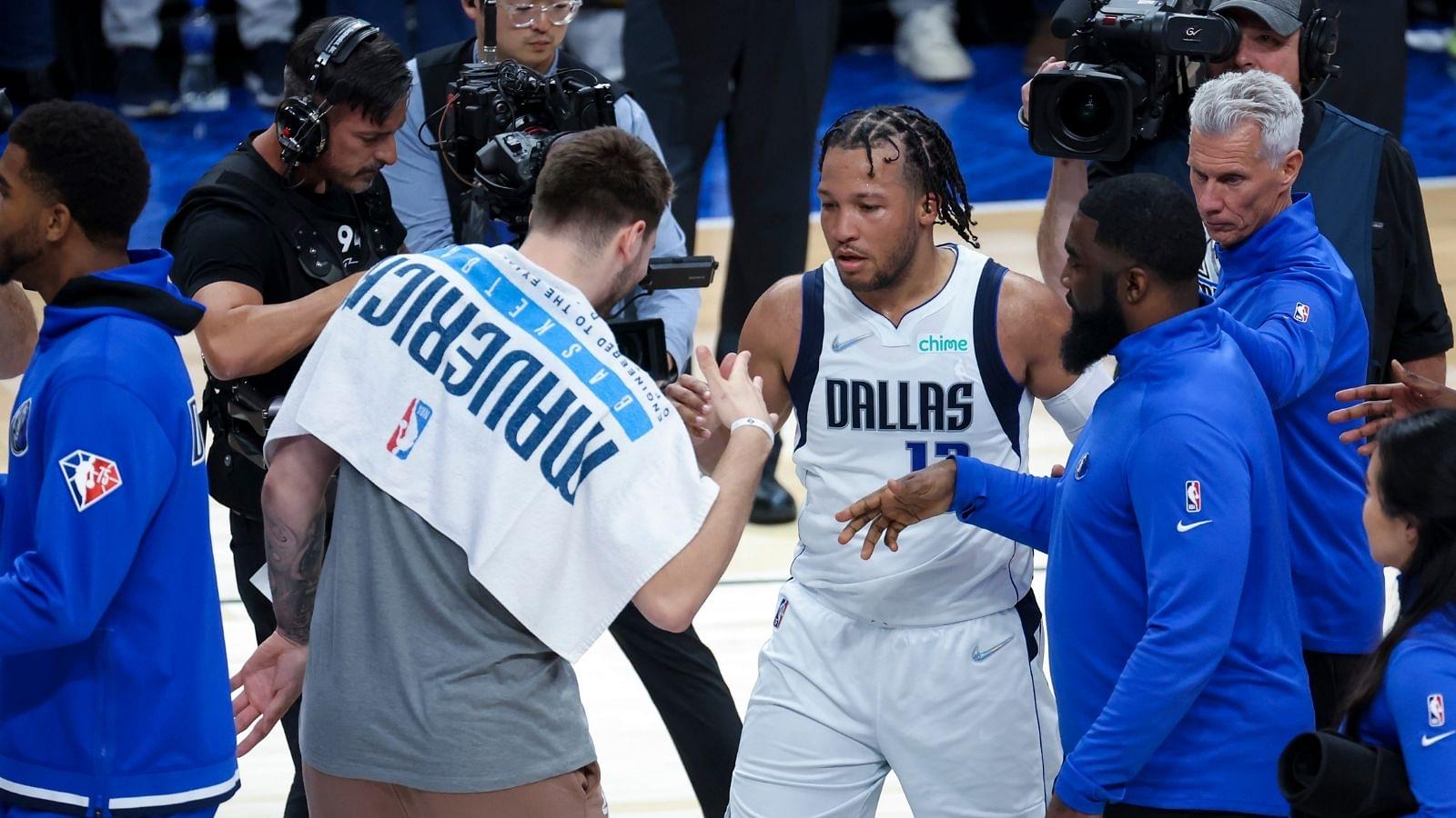 "Jalen Brunson is a great young man and I am lucky to be able to coach him": Jason Kidd and NBA Twitter shower praise on Mavericks point guard for his career night in Luka Doncic's absence