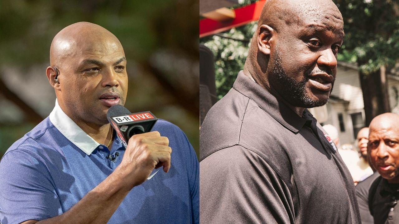 "I hit Shaquille O'Neal in the gut because I can't reach his big head": Charles Barkley claimed victory over the Big Diesel during their infamous brawl in 1999