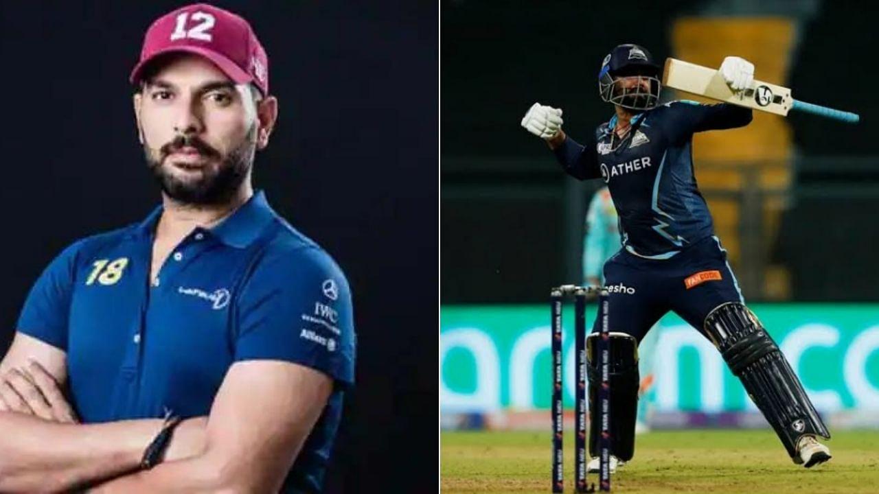 "Na na Tewatia na": Yuvraj Singh exults no ends as Rahul Tewatia smashes 2 consecutive sixes to win last over thriller vs Punjab Kings in IPL 2022