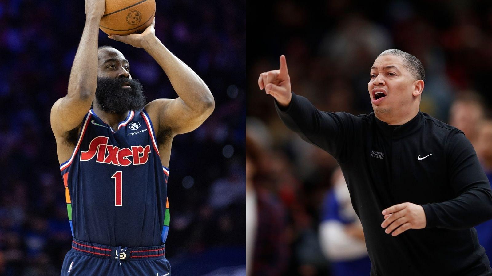 “What if you take away Joel Embiid and Giannis Antetokounmpo's free throws?”: James cannot make sense out of Ty Lue's comment on free throws, claps back at Clippers coach