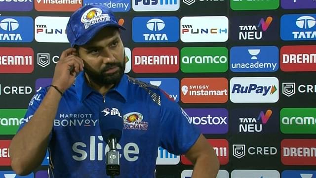 "Just the combination that we felt...": Rohit Sharma explains why Mumbai Indians played with two overseas players vs RCB