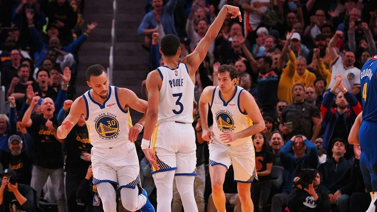 Warriors' Jordan Poole recoils from the spotlight, but it found