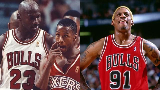 “Allen Iverson really fought Dennis Rodman his rookie season”: When the Sixers legend didn’t back down against ‘The Worm’ in a heated game against the Bulls