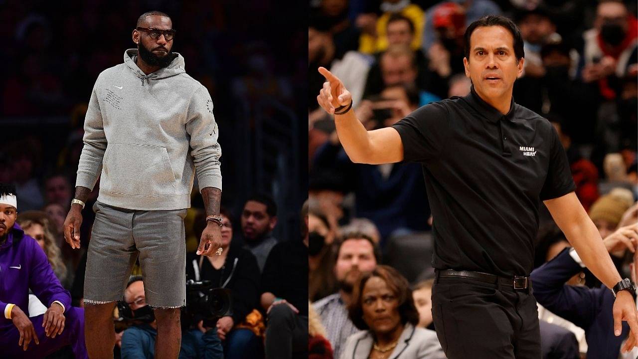 "Facts! Player Development in Miami is damn good!!": LeBron James agrees with Kyle Kuzma on Coach Eric Spoelstra and the Heat's ability to develop players