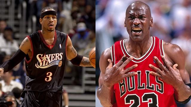 ‘Allen Iverson could beat me 1v1 on the perimeter’: When Michael Jordan’s comments on Sixers legend showed the world he could even praise his rivals