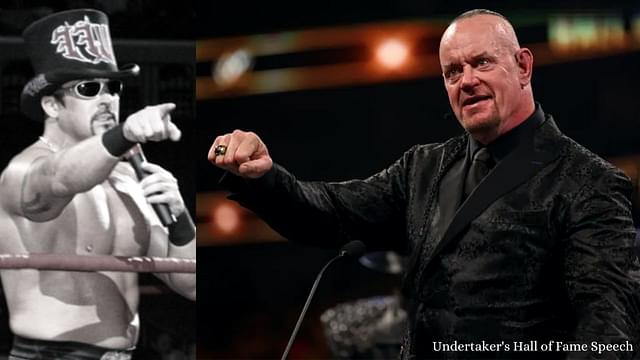 Undertaker's Hall of fame Speech