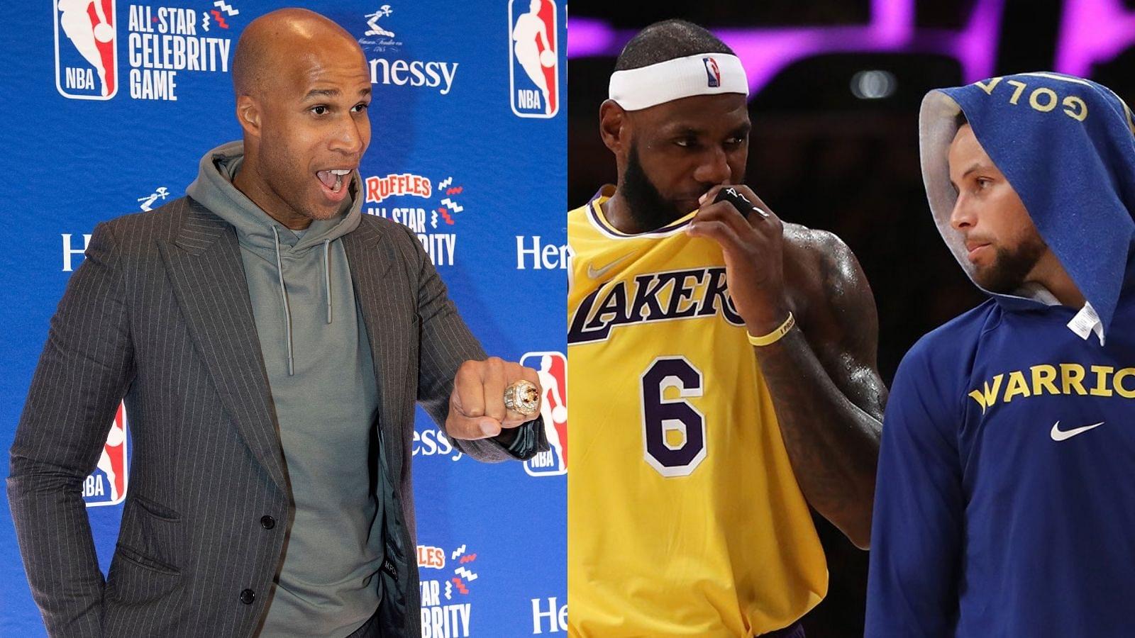 "LeBron James or Stephen Curry?? Neither of those f*ckers are the best": Richard Jefferson hilariously answers some blunt questions by the fans