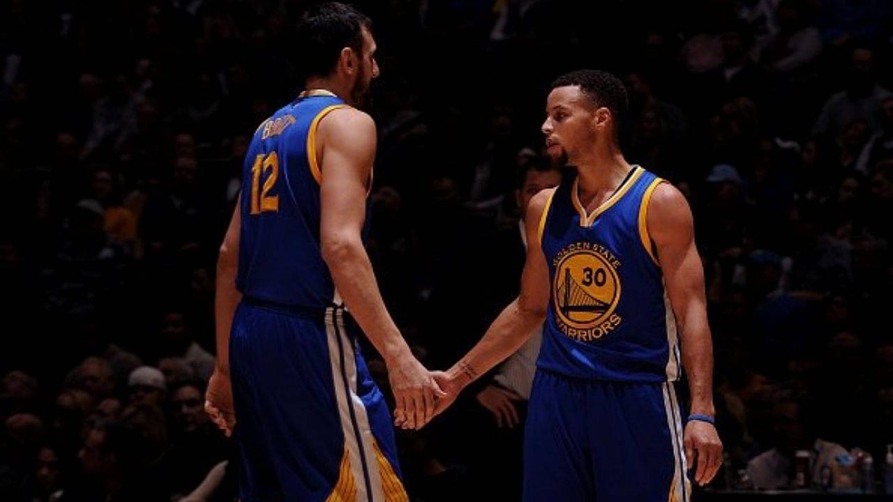 ‘Could closeline someone in Golden State and not get called!’: Bogut explains how Stephen Curry ran around bad screens, and referees turned a blind eye to it all