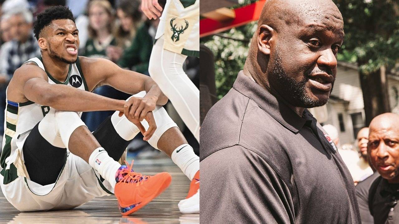 "Man this kid can do it all": Shaquille O'Neal gives his flowers to Giannis Antetokounmpo for continuing to show an upward trend in his graph as a player