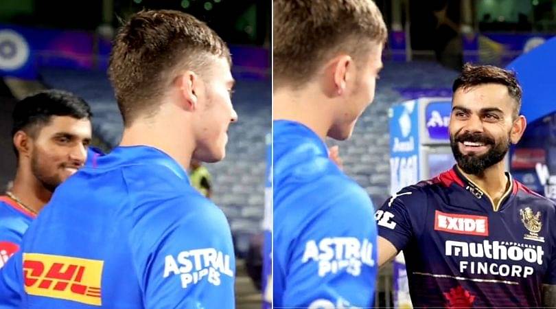 "Get me on the first ball": Virat Kohli jokes around with Baby AB Dewald Brevis after RCB vs MI IPL 2022 match