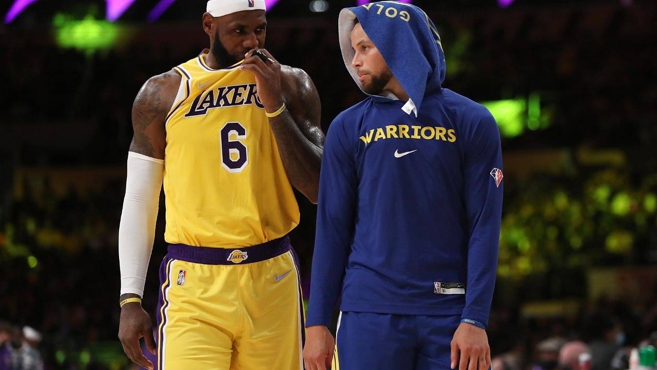 "LeBron James wants to play with Stephen Curry and Draymond Green on the Warriors!": Lakers' star shares his desire to play for his California rivals despite being shot down by Curry once already