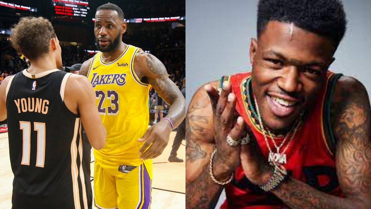 "LeBron James needs to play for Hawks with Trae Young": DC Young Fly rejects Shannon Sharpe's proposition of a Brodie-Ice Trae trade