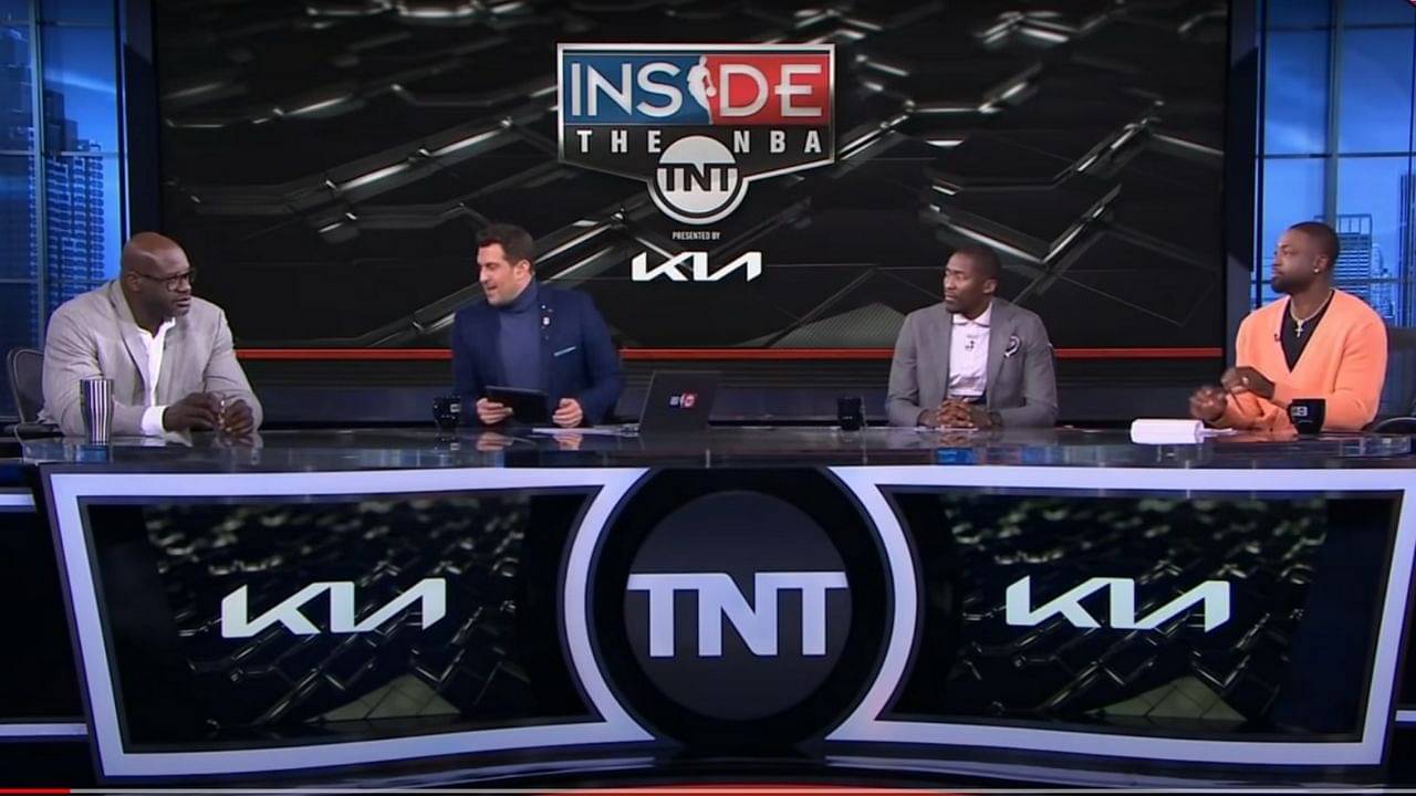 "Mommy, I got a C, I'm not failing out!": Shaq shocks Dwyane Wade and the TNT crew by naming all of Jamal Crawford's former teams