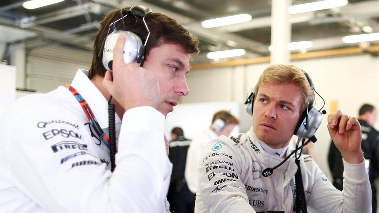 "He is the right man to lead such a team through such a difficult situation"– Nico Rosberg thinks it wouldn't be right to sack Toto Wolff