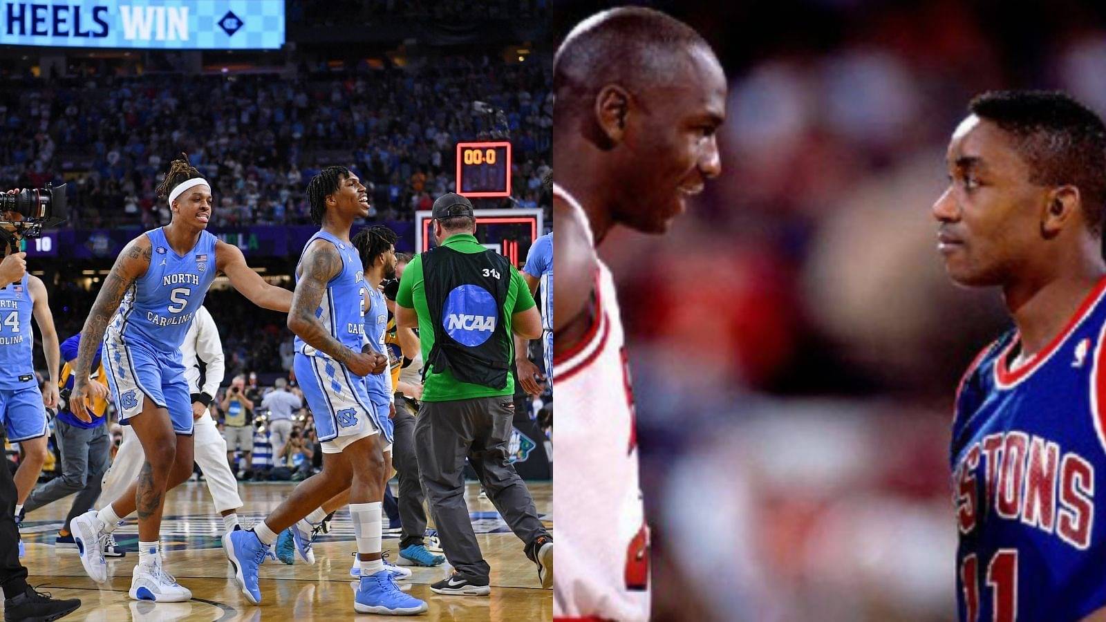 "Duke pulled an Isiah Thomas vs Michael Jordan": Blue Devils snub handshakes with UNC players as they failed to reach NCAA Finals in Coach K's last game