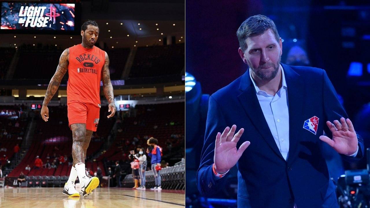 "John Wall has played lesser games in his last four years than Dirk Nowitzki's penultimate season": Hilariously sad statistic shows how absent the Houston Rockets guard has been