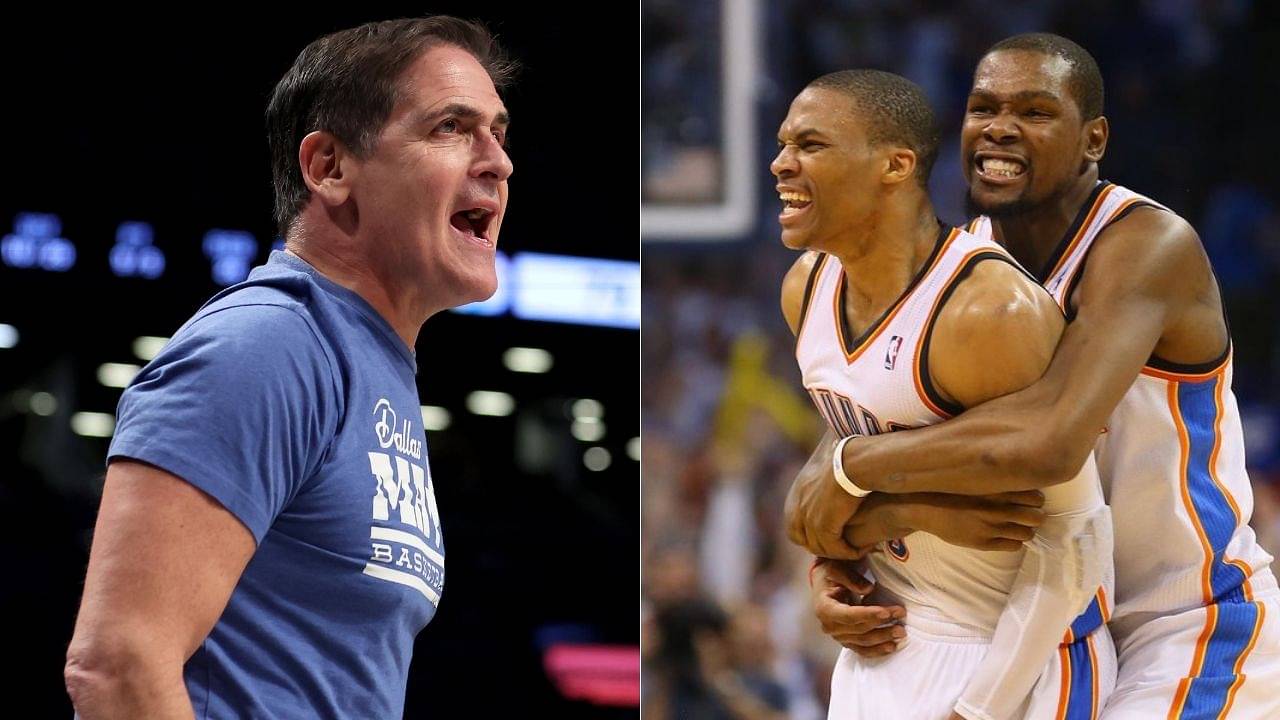 “Mark Cuban is an idiot, don’t listen to him”: When Kevin Durant defended his teammate Russell Westbrook after the Mavs owner declined to consider Russ a ‘superstar’