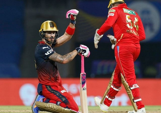 Faf du Plessis vs Kagiso Rabada IPL record: Faf du Plessis vs Punjab Kings stats and last 5 innings list