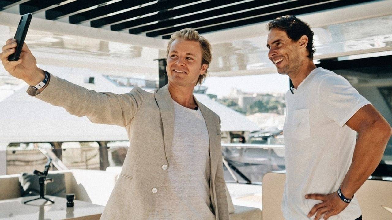 "Rafael Nadal said he wanted to kill me"- Nico Rosberg plays table tennis with 21-time Grand Slam winner in the latter's luxurious yacht