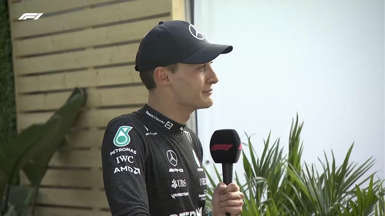 "It was frustrating when I had to give my position back to Lewis"- George Russell looks back on battling teammate Lewis Hamilton on track at the Miami GP