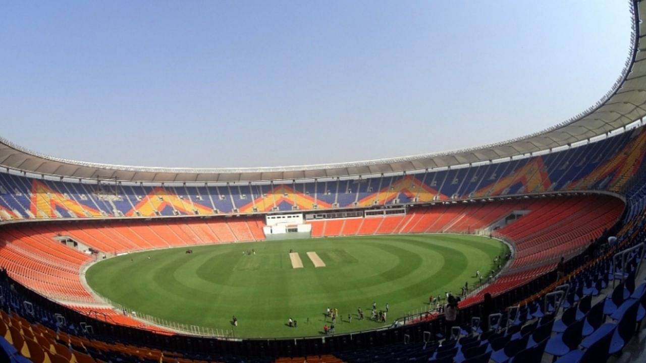 Narendra Modi Stadium first name: Ahmedabad Stadium original name