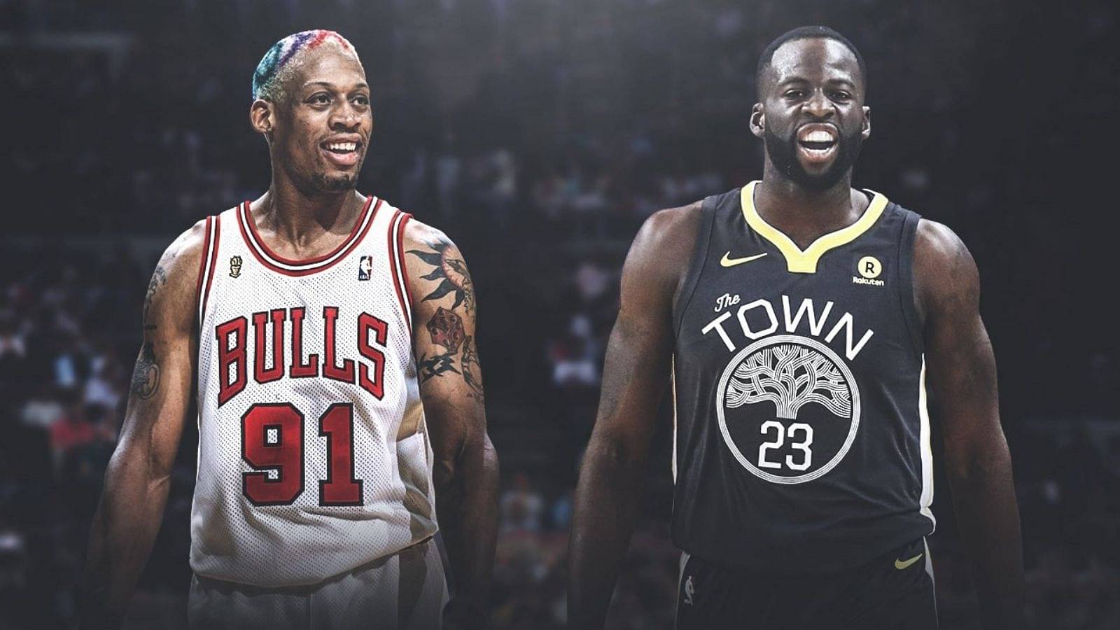 "Dennis Rodman vs Draymond Green would have 9 pts, 40000 rebounds, 400,000 techs": Kevin Durant and fans mock BR's hypothetical 1v1 between the two most impactful players of all time