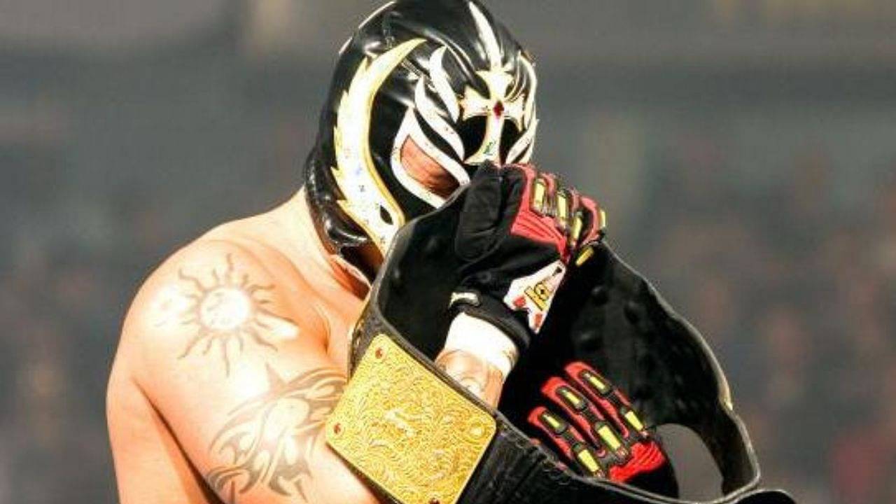 Was Rey Mysterio the first-ever masked World Champion in WWE