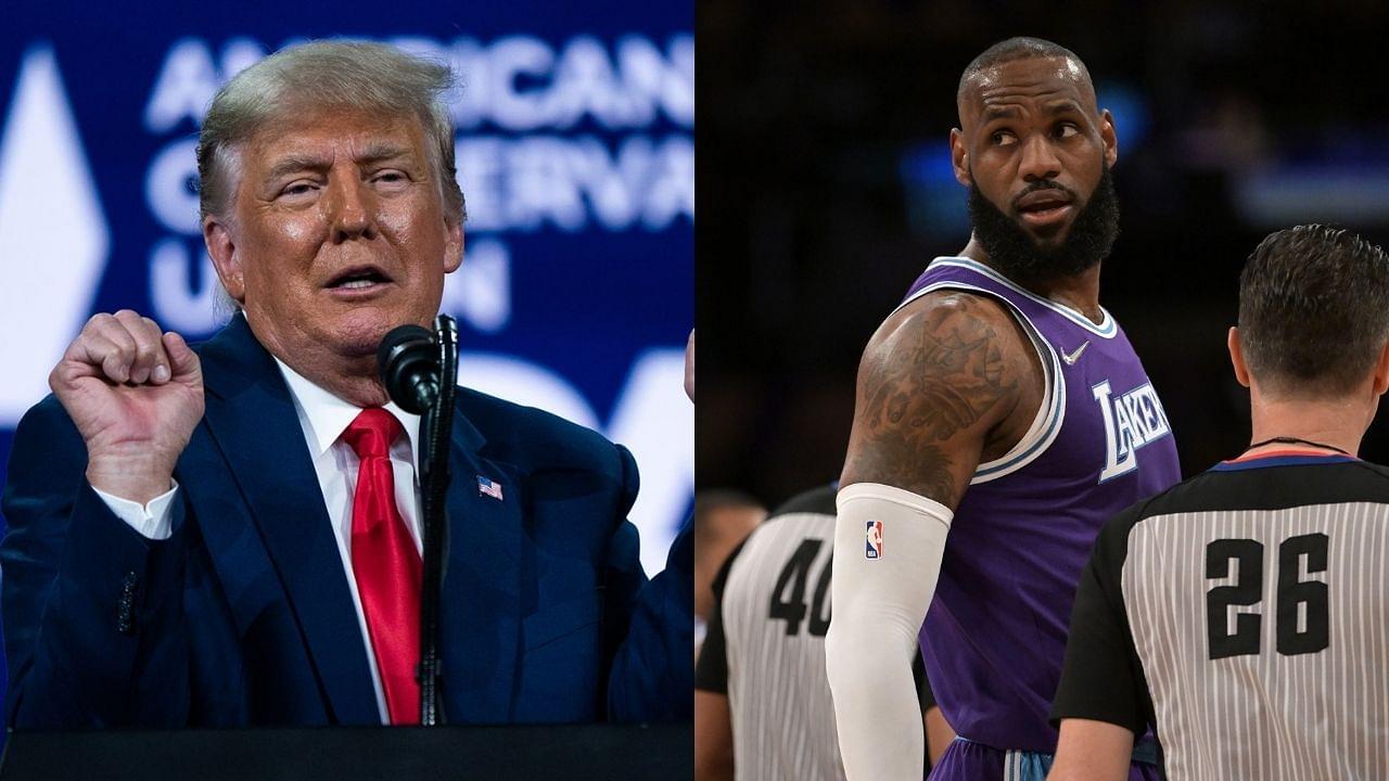 “Donald Trump wanting LeBron James to become a woman is the best way to get his 5th title”: NBA Twitter left bewildered as former US President wants Lakers superstar to transition