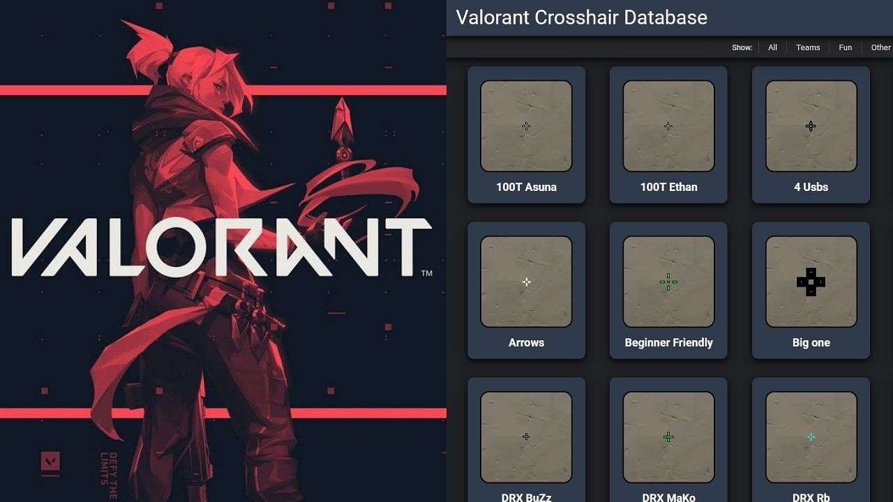 valorant best crosshair codes