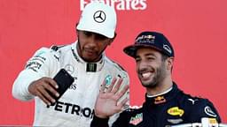 "What cut you'll take?"- Lewis Hamilton offers himself to Daniel Ricciardo to serve as his agent for contract negotiations