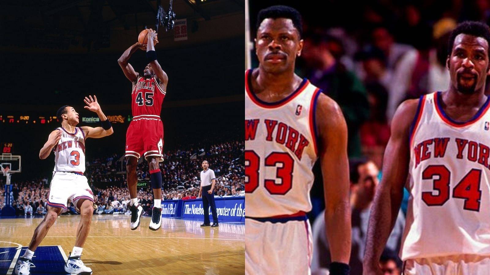 "Michael Jordan did that to John Starks, Charles Oakley AND Patrick Ewing???": When 'His Airness' destroyed the entire Knicks in one play 31-years ago