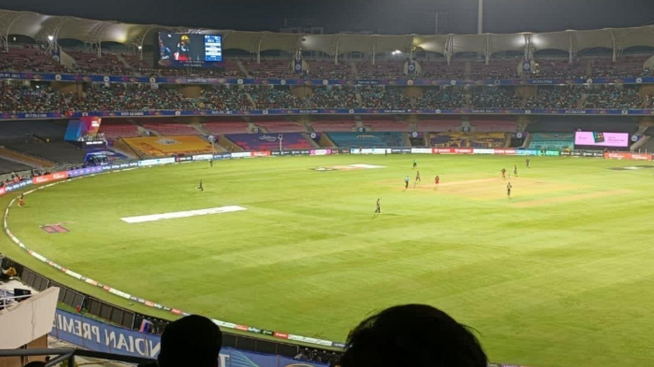 DY Patil Stadium dimensions: DY Patil Stadium boundary length 2022 IPL