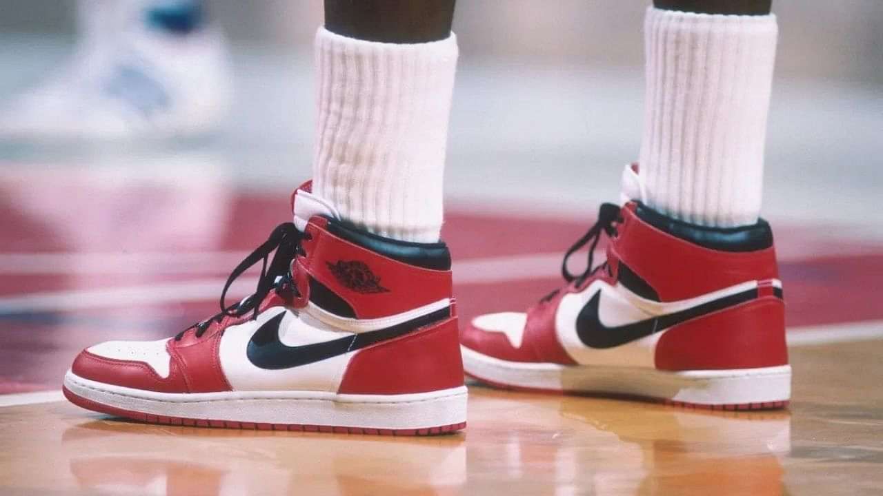 Michael Jordan's feet were soaked in blood thanks to the Air Jordan 1s': When the Bulls legend went for nostalgia but ended with feet against the New York Knicks -
