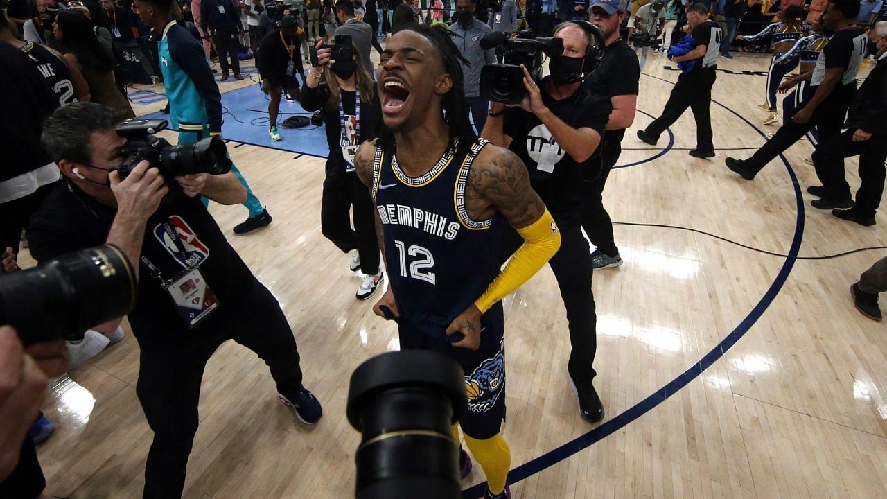 "Ja Morant has been watching Lebron James lie, and said I can do that": NBA Twitter reacts to the Grizzlies superstar's deceptive interview answer