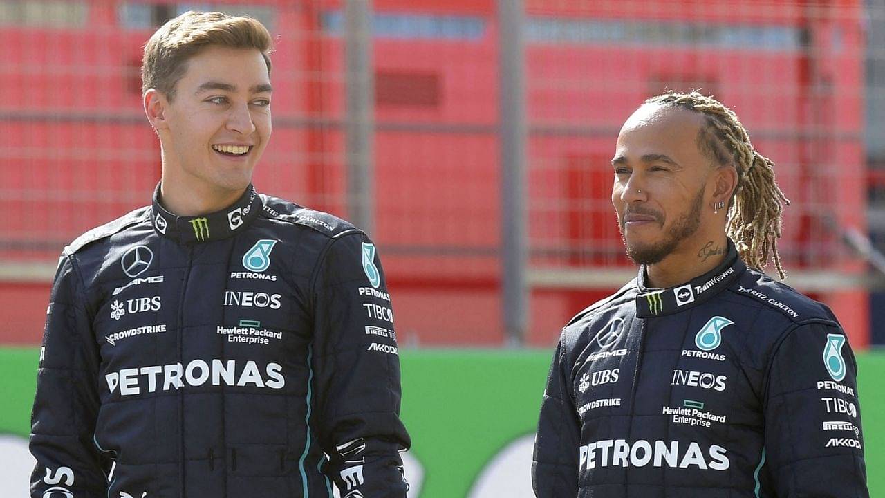 "You just need to get married"– George Russell gives advice to Lewis Hamilton on how to avoid jewellery ban
