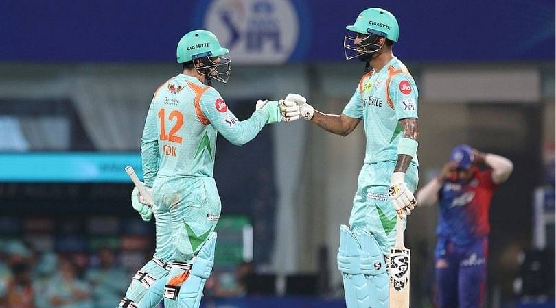 KL Rahul and Quinton de Kock engaged in a mix-up in the last game against KKR which resulted in the run out of KL Rahul.