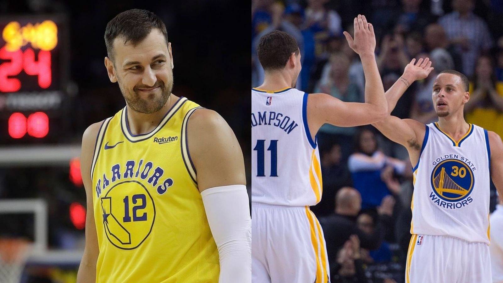 "Dubs have got Steph Curry and Klay Thompson": Andrew Bogut keeps it plain and simple when asked about what separates Warriors offense from others