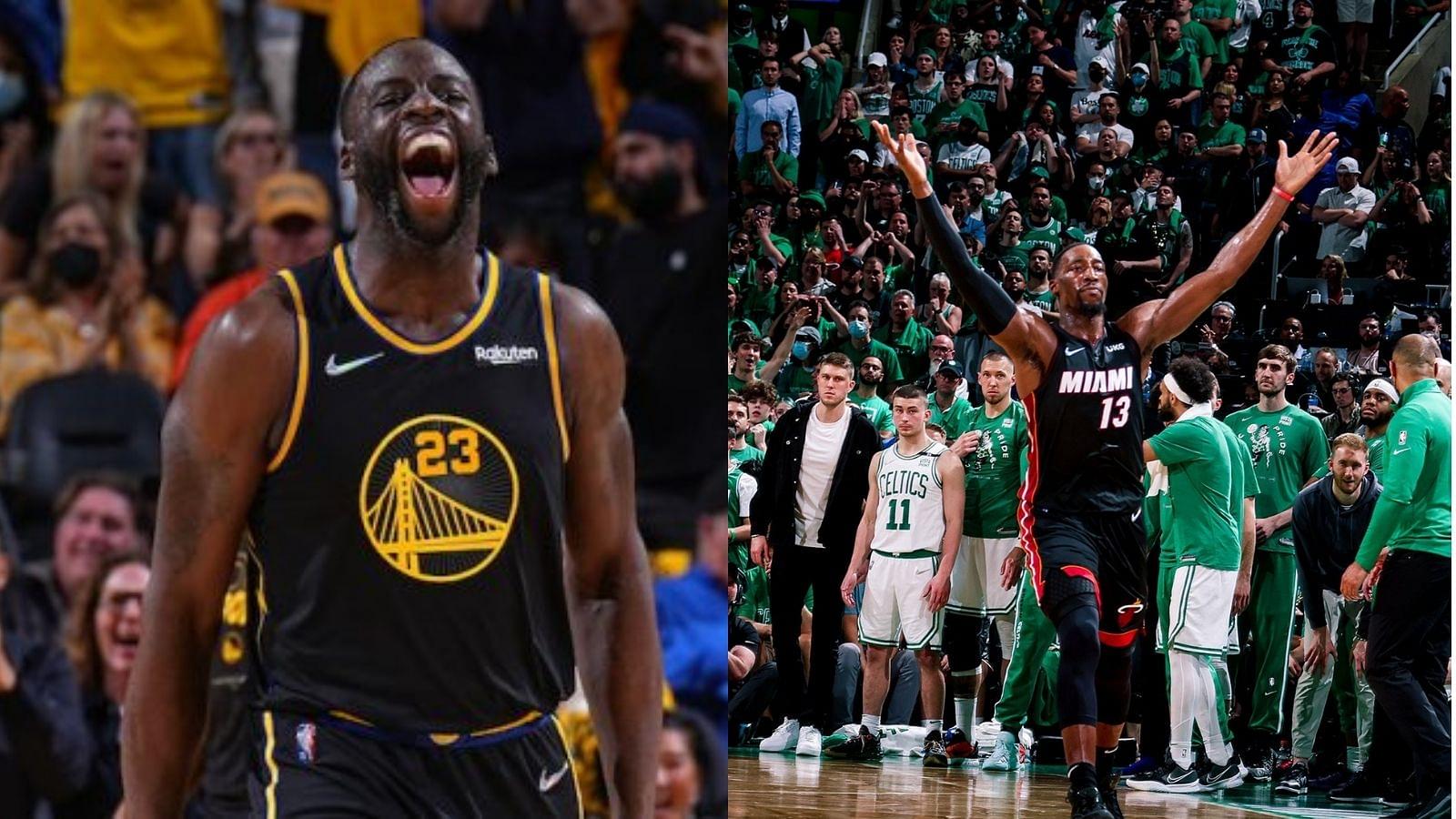 "Draymond Green firing up Miami so they and Celtics absolutely kill each other before Finals": NBA Twitter calls out Warriors forward's mind games after he and Dubs win WCF against Mavs