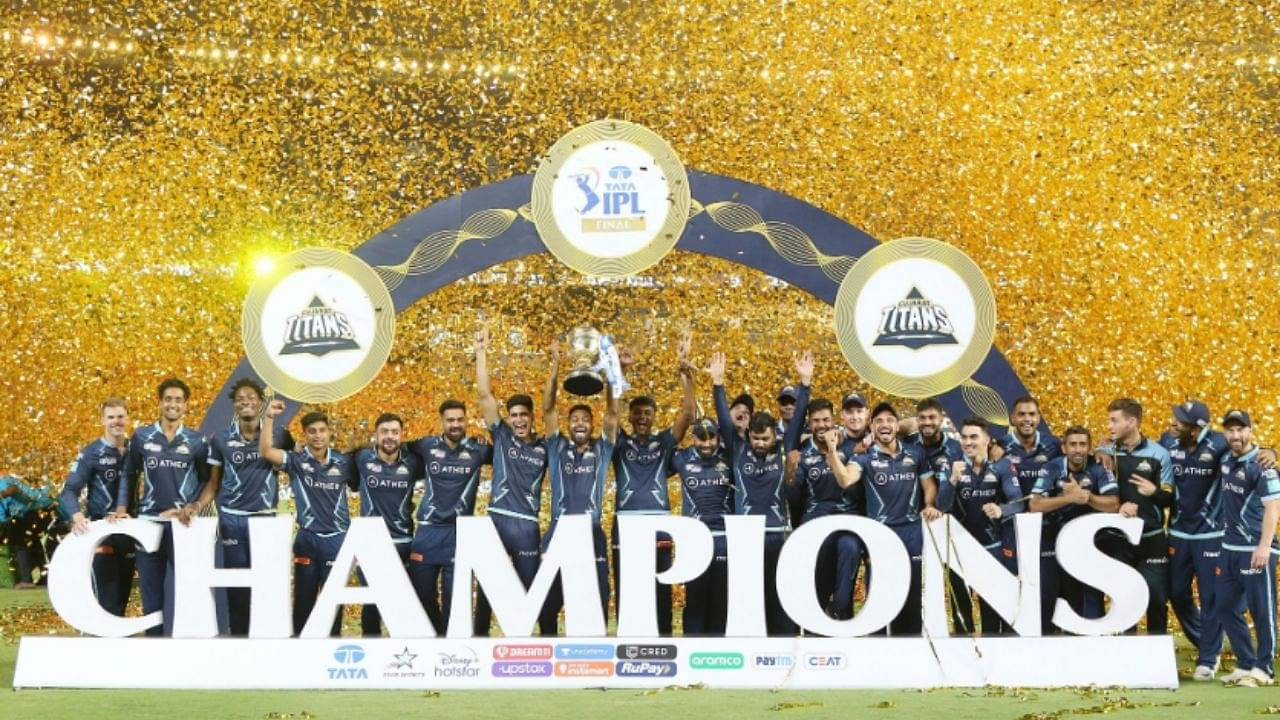 Hardik Pandya Champions Trophy Final: Gujarat Titans IPL 2022 victory celebration video