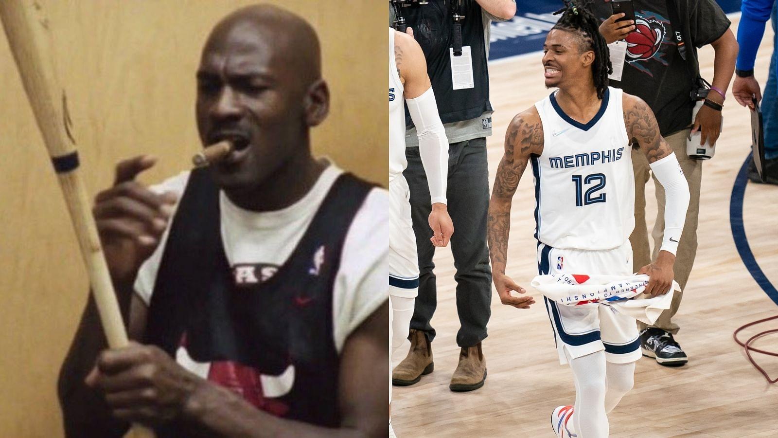 "Ja Morant had 38.6 FG% and 20.0 3P% and he’s talking like he’s Michael Jordan": NBA Twitter tries roasting Grizzlies point guard, the All-Star fact checks in his own way