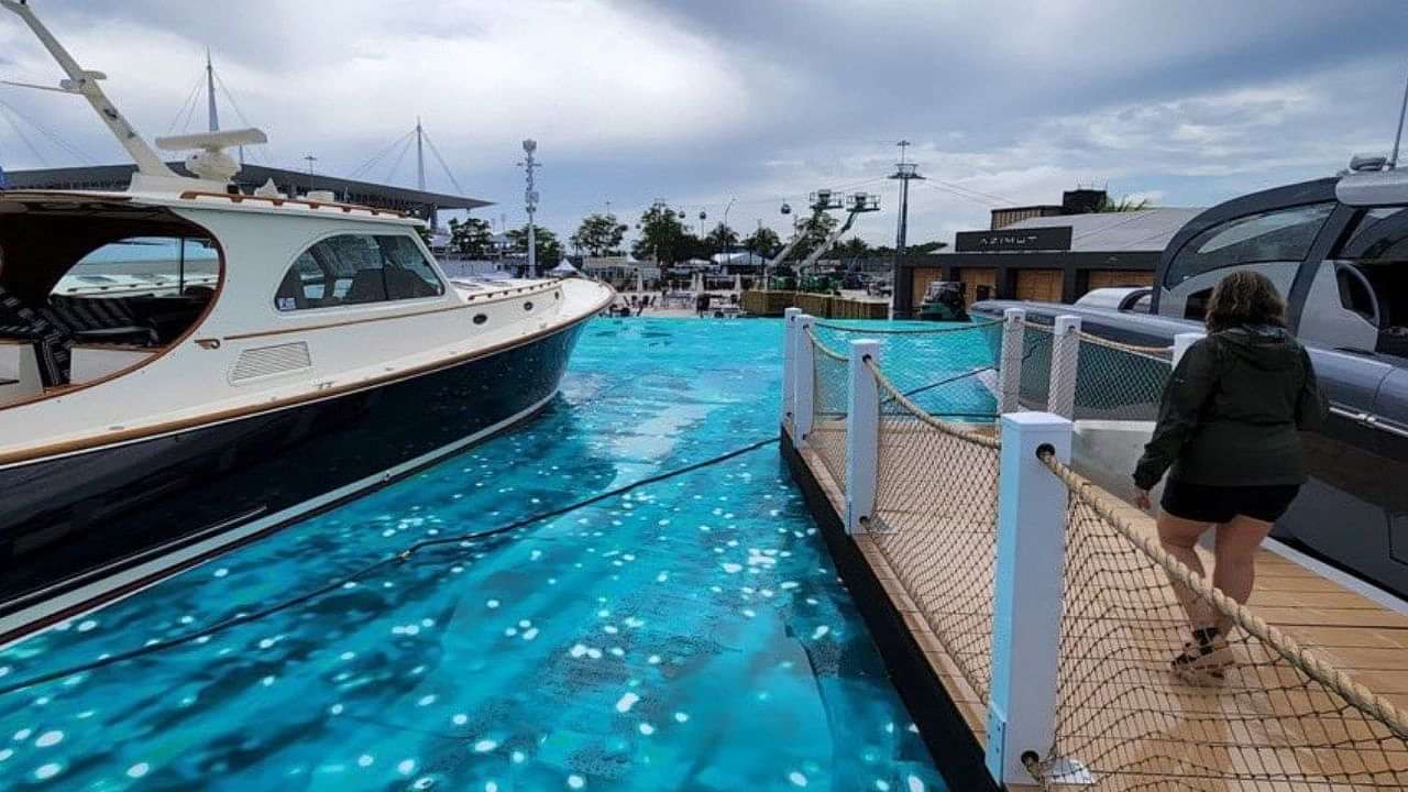 Surprise! Miami F1 Track's Fake Marina Has Fake Water