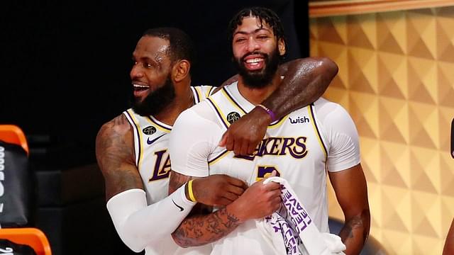 “LeBron James and Anthony Davis just had the right vibe during the 2020 title run”: NBA Twitter reminisces from the time when the Los Angeles Lakers won their 17th title at the Orlando Bubble