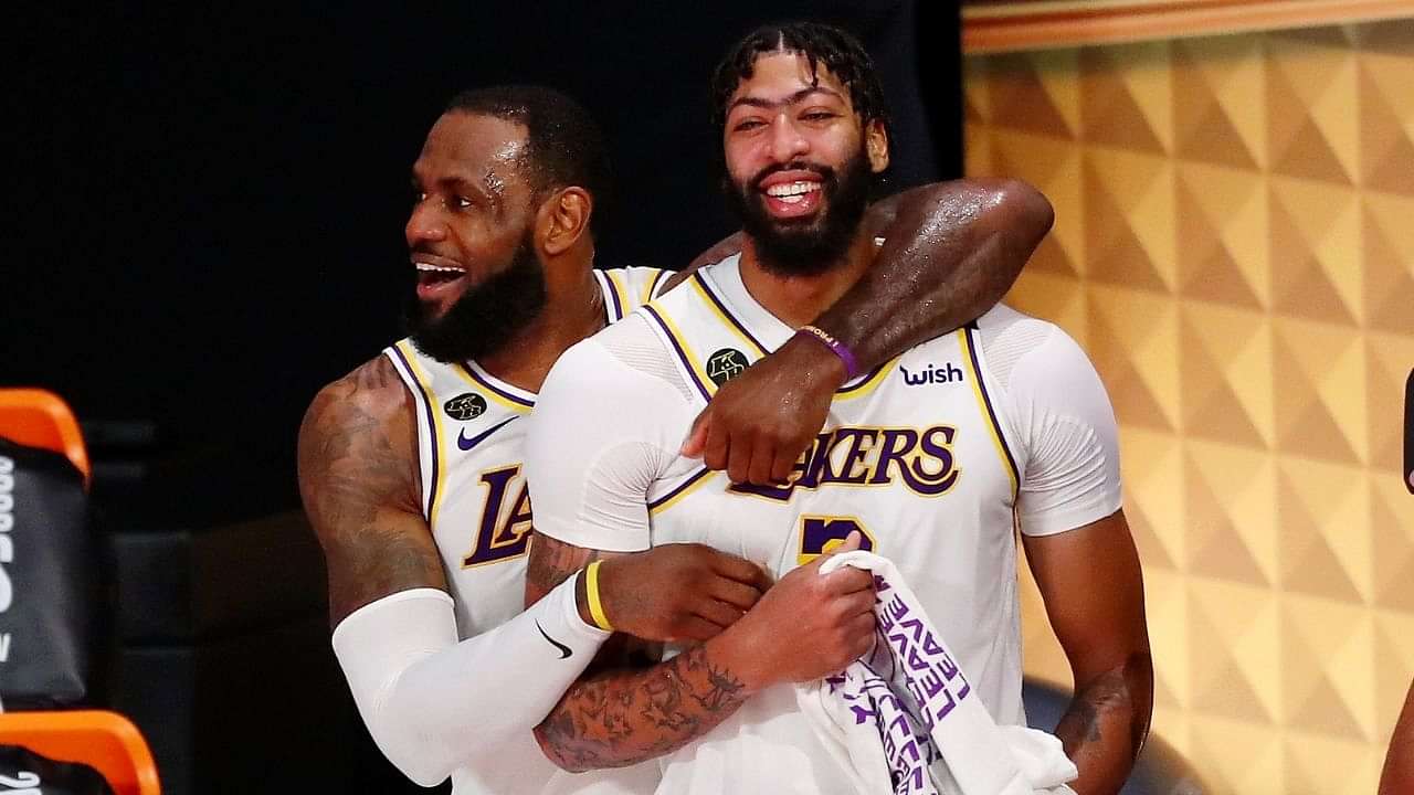 “LeBron James and Anthony Davis just had the right vibe during the 2020 ...