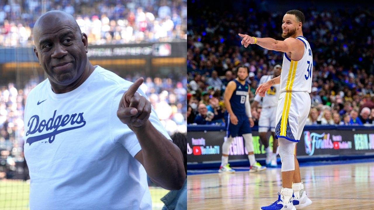 "C'mon Magic Johnson, you gave Steph Curry an extra 10 points!": NBA Twitter reacts as Lakers legend tweets out incorrect stat line about Warriors superstar's scintillating performance in Game 3 against Luka Doncic and Co