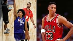 "Scottie Pippen Jr. and Ron Harper Jr. have the same focus on winning as their fathers did!": Scottie Pippen and Ron Harper's sons battle for a spot in the NBA at the Draft Combine